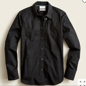 J Crew Tall Slim-fit stretch cotton poplin shirt AW238